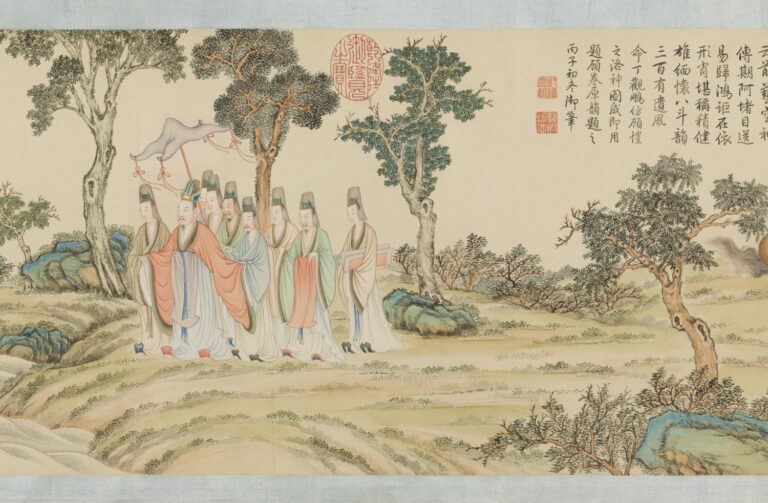 摹顾恺之洛神图卷